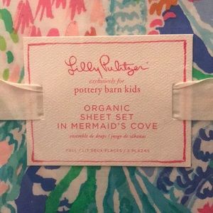 NEW Lilly Pulitzer mermaid’s cove full sheet set